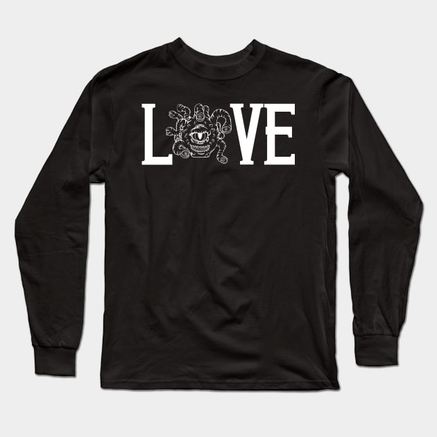 Beholder love Long Sleeve T-Shirt by Karl_The_Faun